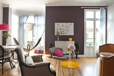 Image de Élégant 2 chambres et 2 salles de bain complètes, lumineux et calme, au coeur de Nice