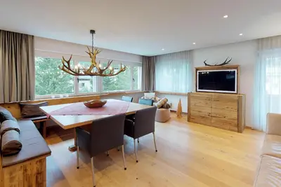 Image de Ce charmant appartement répond au style de vie montagnard d'aujourd'hui