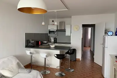 Image de Appartement T2 et loggia vue mer Résidence la Marie Galante accès plage