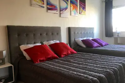 Image de City Break Lyon Eurexpo Grand Stade Ol + Parking+ Wifi Fibre/ Gites de France***