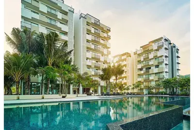 Image de Appartement 2 chambres face à la plage avec vue sur la mer