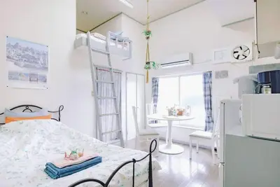 Image de 【Odabashi C】 2 stations à Shinjuku, 6 minutes minimum! Chambre de style scandinave avec mezzanine à distance de marche de Shimokitazawa