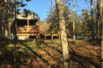 Image de Cabane Ozarks isolée à Eminence, Mo