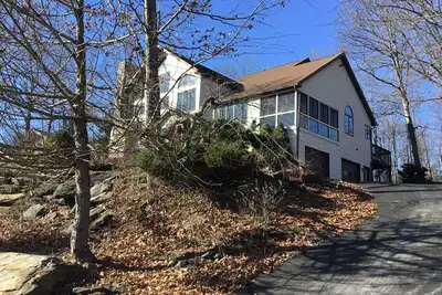 Image de Vue imprenable sur la montagne de la station de ski Shawnee Valley.