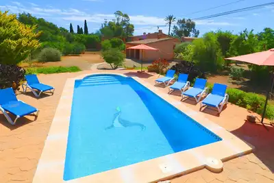 Image de Can Cova 413 finca rustique avec piscine privée, terrasse, climatisation et WiFi