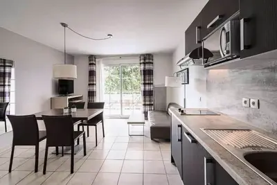 Image de 3 Pièces 6 Personnes Mer Rez de Jardin