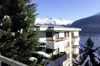 Image de Appartement de vacances St-Moritz pour 1 - 7 personnes avec 2 chambres à coucher - Logement de vacan