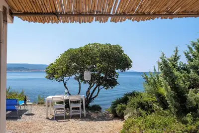 Dependance Fertilia avec vue fantastique sur la mer