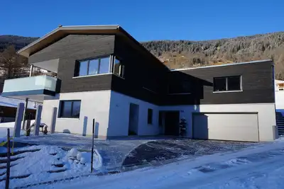 Image de Nouveau Feriewohnung confortable avec une vue imprenable