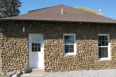 Image de Gîte rural avec une atmosphère de chalet de montagne