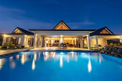 Villa Three Palms en bord de mer