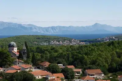 Image de Naturel Maison en pierre avec vue sur la mer de balayage
