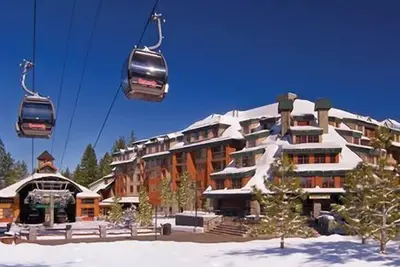 Image de Marriott Timber Lodge - Semaine de Noël. Grand site de vacances en famille;