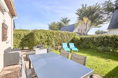 Image de Maison avec jardin, 8 minutes Plage La Baule, résidence avec piscine
