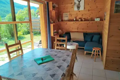Image de Joli chalet indépendant à la montagne pour 4 personnes