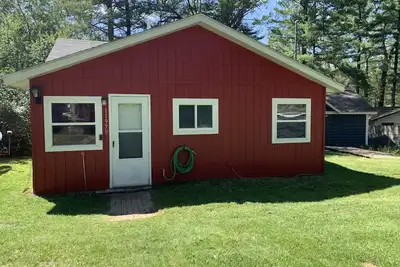Image de Cabane sur la rive sud de la rivière AuSable