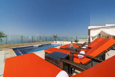 Image de Dubai Jbr incroyable terrasse Penthouse 6 Bdr. piscine privée!