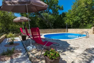 Image de Appartement de vacances Grižane pour 2 - 6 personnes avec 2 chambres à coucher - Appartement de vaca