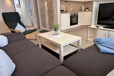 Image de Haus Seemöwe Whg 8, Wehrbergsweg 13, incl. Chaise de plage, duhnen