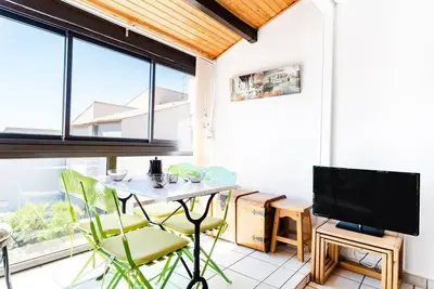 Image de Appartement T2 Cabine en front de mer 4 couchages