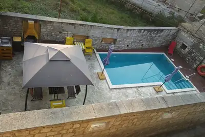 Image de Villa de campagne de charme Kontrada avec piscine privée!