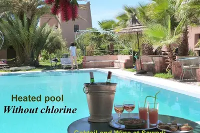 Image de Sawadi Ecolodge respectueux de l'environnement dans l'oasis de Skoura