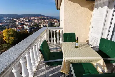 Appartement de vacances avec vue sur la vieille ville