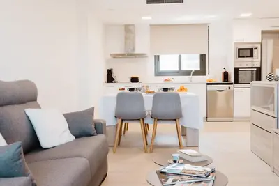 Image de Appartement avec piscine et parking à 2min de la plage