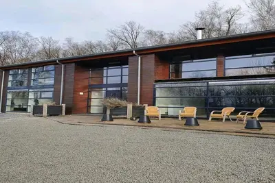 Image de Chalet à Odeigne avec piscine et sauna privés