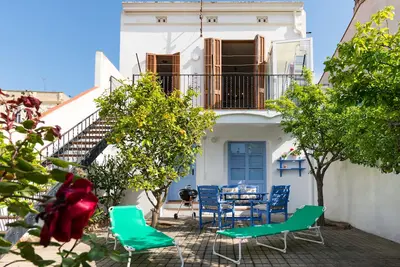 Maison mitoyenne à la plage. Barcelone Wifi gratuit