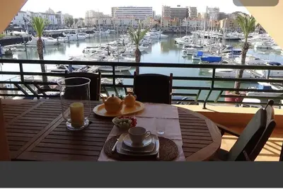 Image de Hec Beach Apartment Marina Vilamoura, bord de mer, piscine, golf, plage, excursions en bateau,