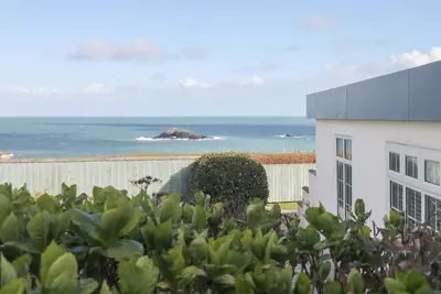 Image de Guillemot, Animaux acceptés, avec un jardin à Crantock, Ref 983127