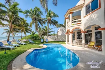 Image de Profitez de la Glorious Villa Margarita, au bord de l'océan, à Jade Bay Akumal.