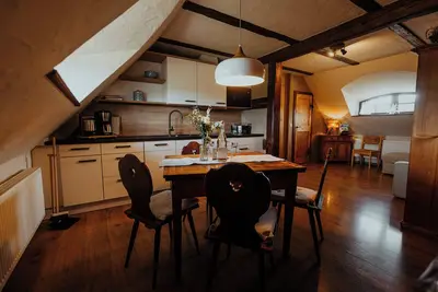 Image de Manoir romantique Positz, appartement pour 2 Ă 4 personnes