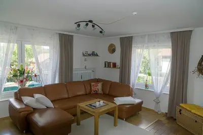 Image de Appartement confortable (110m2) avec balcon et poêle en faïence