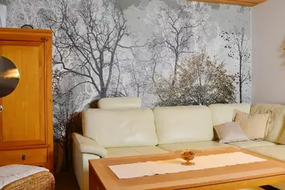 Image de Bel appartement avec cheminée et balcon