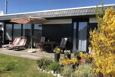 Image de Bungalow sur l'eau avec vue sur la mer et exposition sud