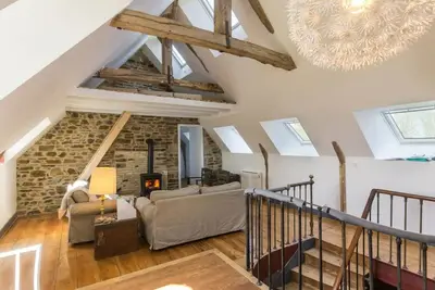 Image de Duplex spacieux près de Granville avec parking et wifi