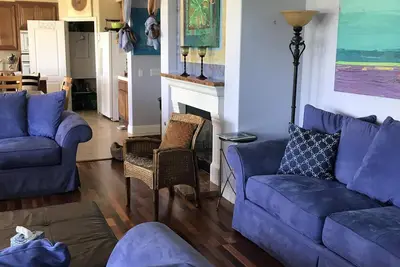 Image de Retraite de yoga et de méditation, maison, plage, canyon, calme, débranchement