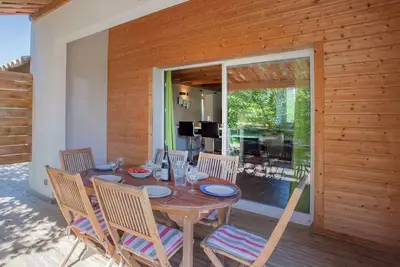 Image de Le Maquis plage -Villa 3 chambres 8 pers - Wifi - Piscine chauffée - Plage à100m