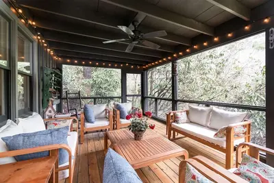 Image de * Nouveau * Belle maison de maison et calèche avec cascade