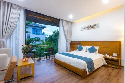Suite King avec vue sur la piscine - Retraite nature