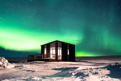 Image de Chalets l'après-midi près de Hella, Hekla & Landmannalaugar (Nr. 5)