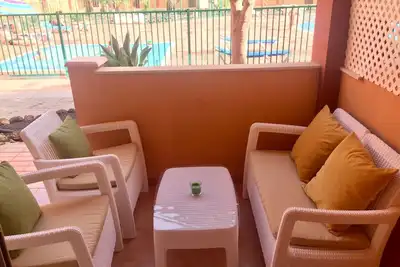 Image de La Caleta (Parques Holandes): renovated apartment with 3 pools & free WiFi