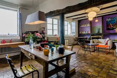 Image de Maison coeur Vieux Lyon : vue éblouissante et jardin