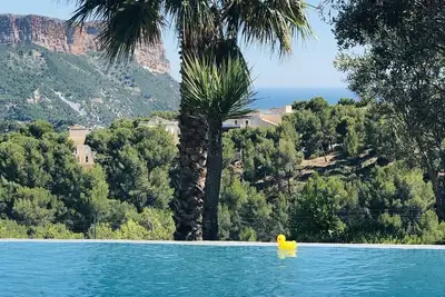 Image de Maison Silvestri - La Cahute / Piscine, vue mer
