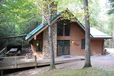 Image de La beauté de Harvest Moon Cottages au cœur de Hocking Hills