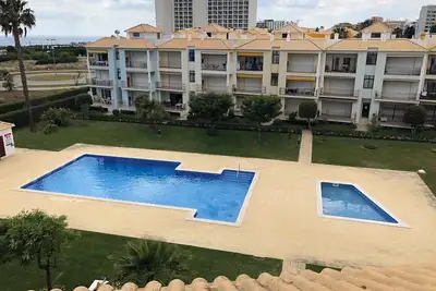 Image de (Hec) Beach Apartament Vilamoura, plage, piscine, golf, parc aquatique.