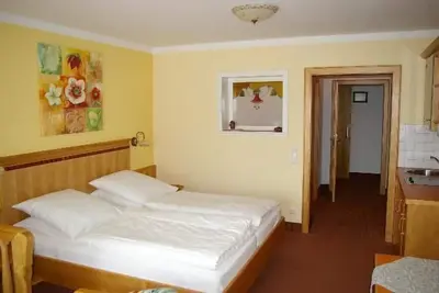 Image de Appartement confortable avec salon et chambre combinés