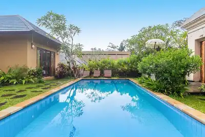 Image de Villa 3 Br avec piscine et vue sur le champ de riz # 310
